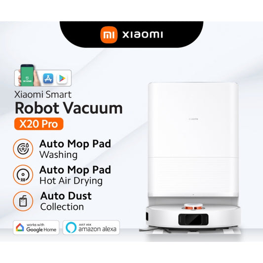 Xiaomi Smart Robot Vacuum X20 Pro | 7000Pa