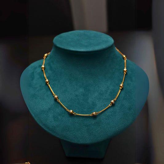 Rantai Leher Emas 3