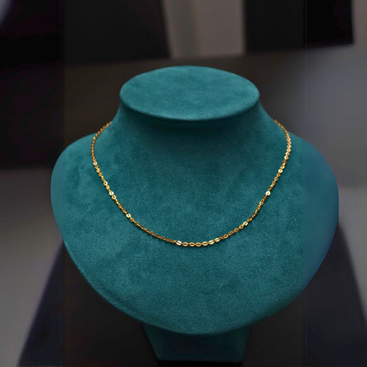 Rantai Leher Emas 2