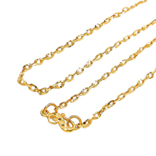 Rantai Emas Sauh Padu L0.2CM