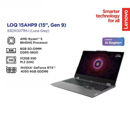 Lenovo LOQ 15AHP9