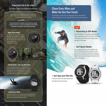 Garmin Instinct 2 Solar - Tactical Edition