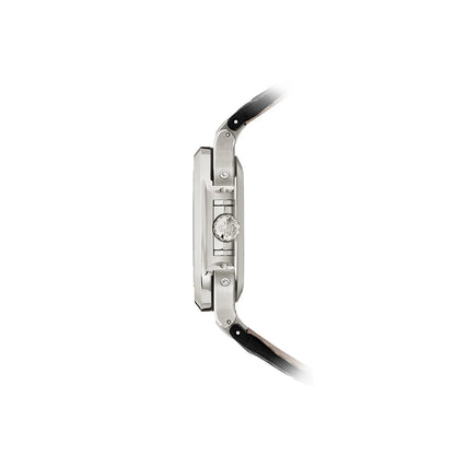 Nautilus Black Strap Stainless Steel