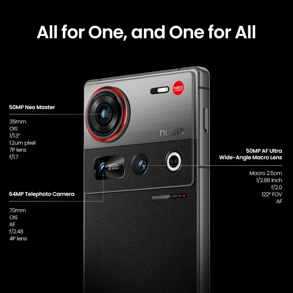 Nubia Z70s Ultra Photographer Edition