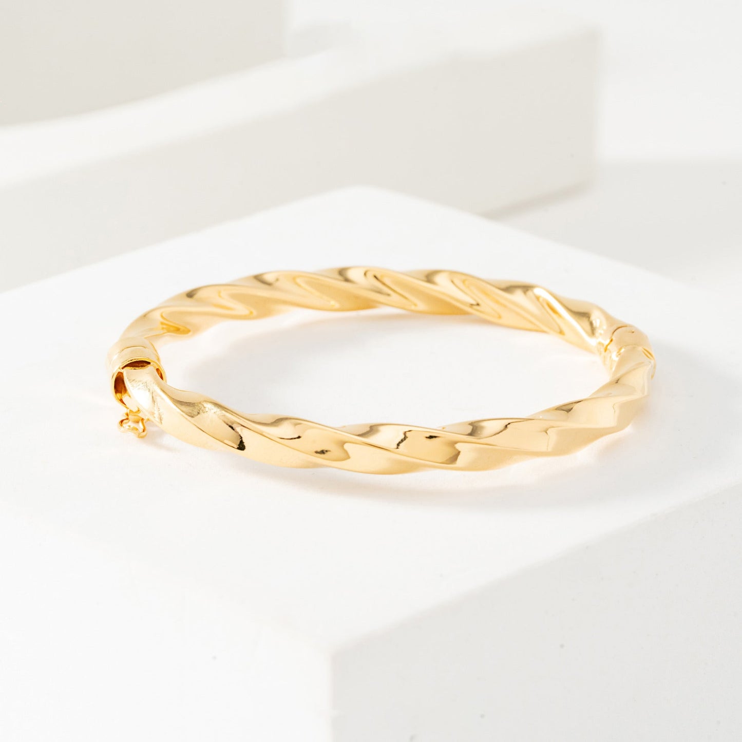 Gelang Eva Spiral Full Gold
