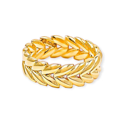 Cincin Emas Luna Padi