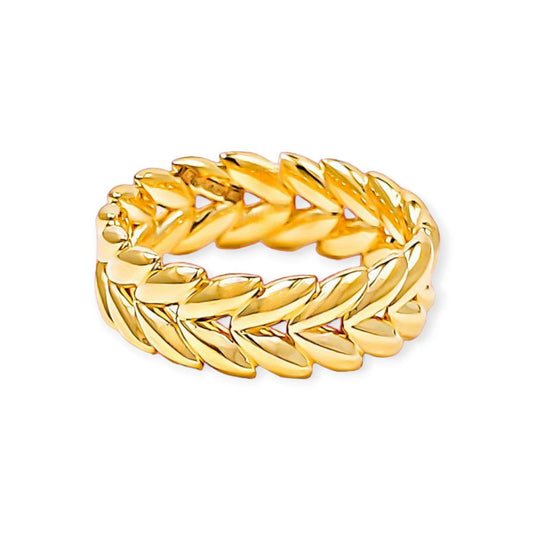 Cincin Emas Luna Padi
